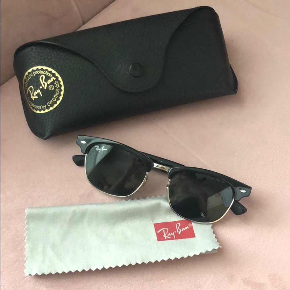 Authentic Ray Ban Jr Clubman Sunglasses